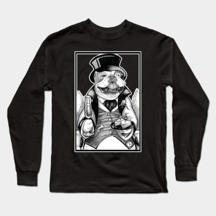 Bulldog Gentleman Long Sleeve T-Shirt